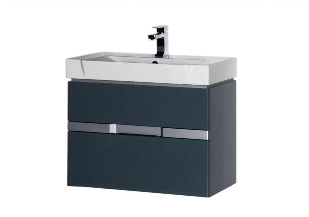 Тумба под раковину Aquanet Виго 80 сине-серый sun-id-270491 - Вид №4