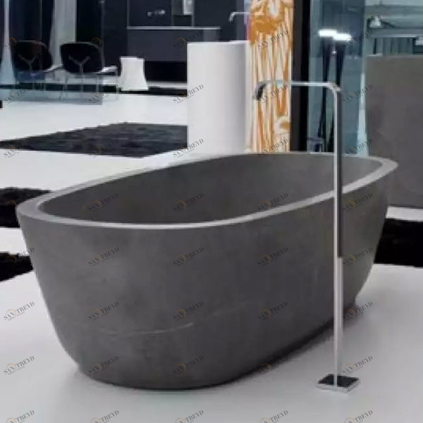 Ванна отдельно стоящая SOLIDEA190SG Antonio Lupi SOLIDEA Antoniolupi