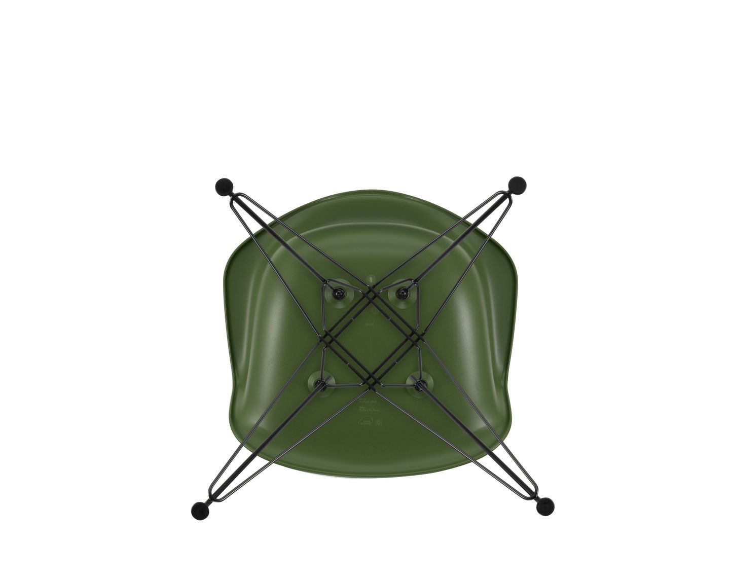 Полипропиленовый стул с подлокотниками VITRA Eames Plastic Chair ARCH-00122846 - Вид №126