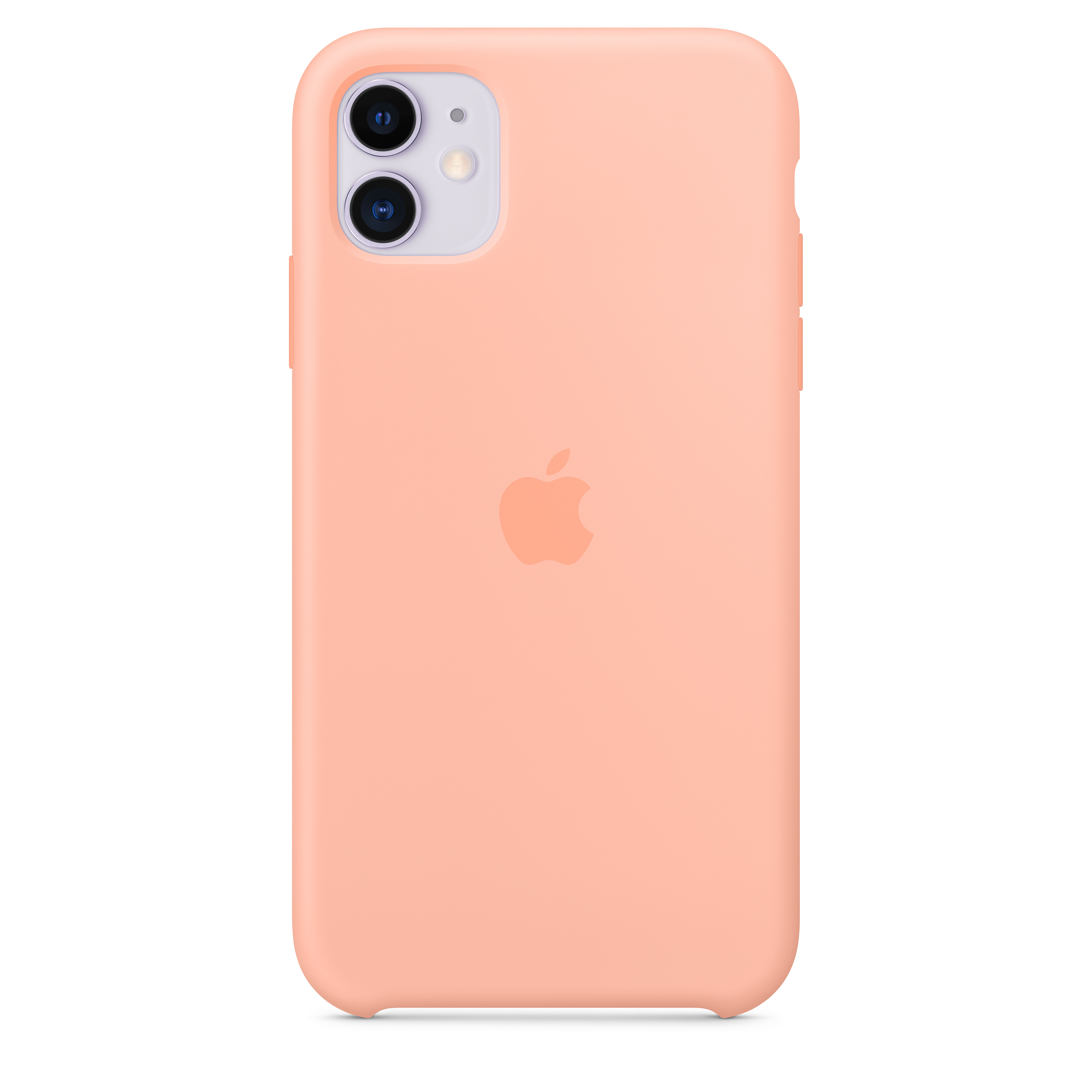 MXYX2ZM/A Iphone 11 silicone case - grapefruit Apple Santreyd  - Вид №4
