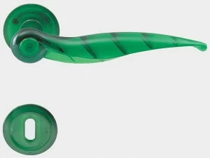 KLEIS Ручка из поликарбоната на розетке Fedra