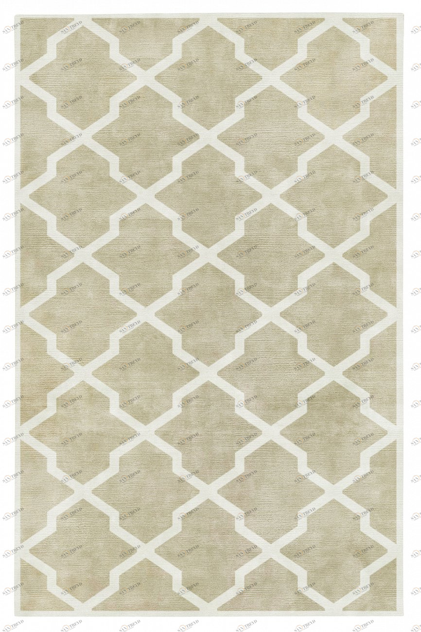 Ковер Square Cream 120x180 DOLLY CAPRETS ДИЗАЙНЕРСКИЕ, TRELLIS 155636 Бежевый 