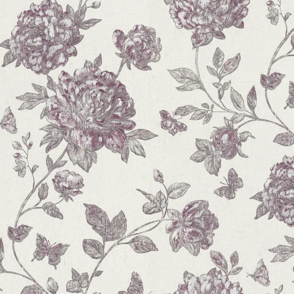 Обои флизелиновые Erismann Vintage I бордовые 1.06 м 5119-16 STLM-2009020 - Вид №1