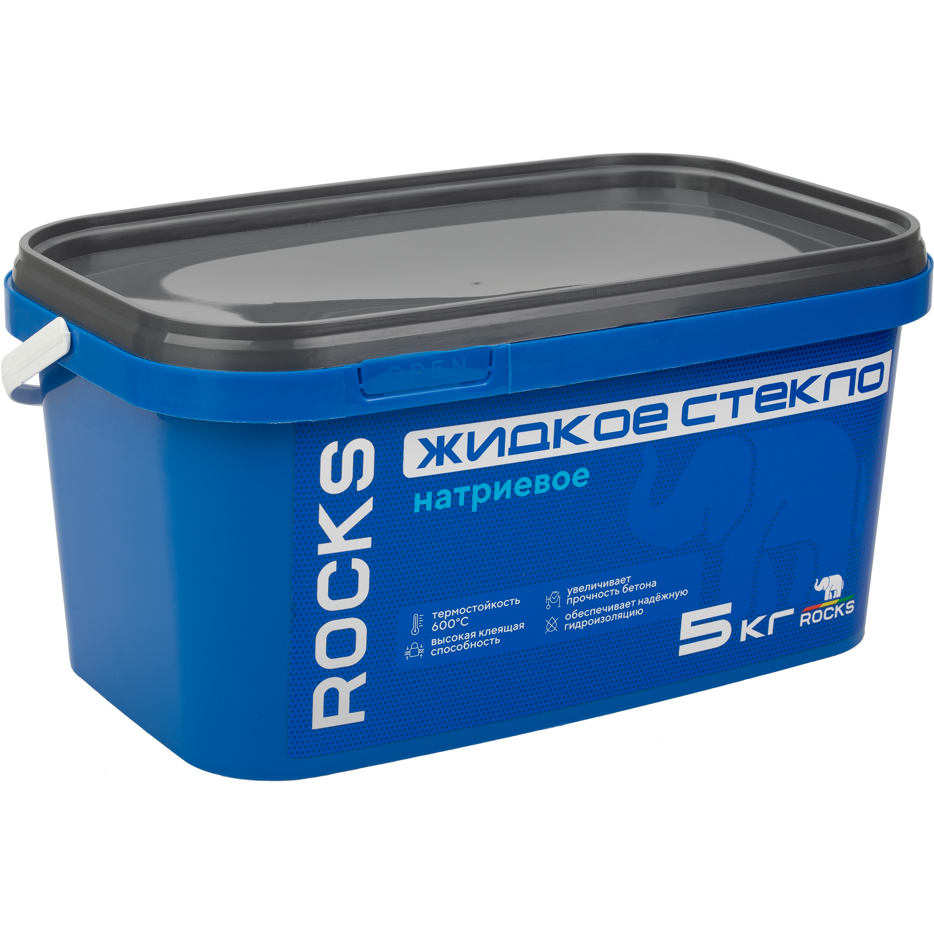 84957674 Жидкое стекло 5 кг STLM-0057412 ROCKS  - Вид №2