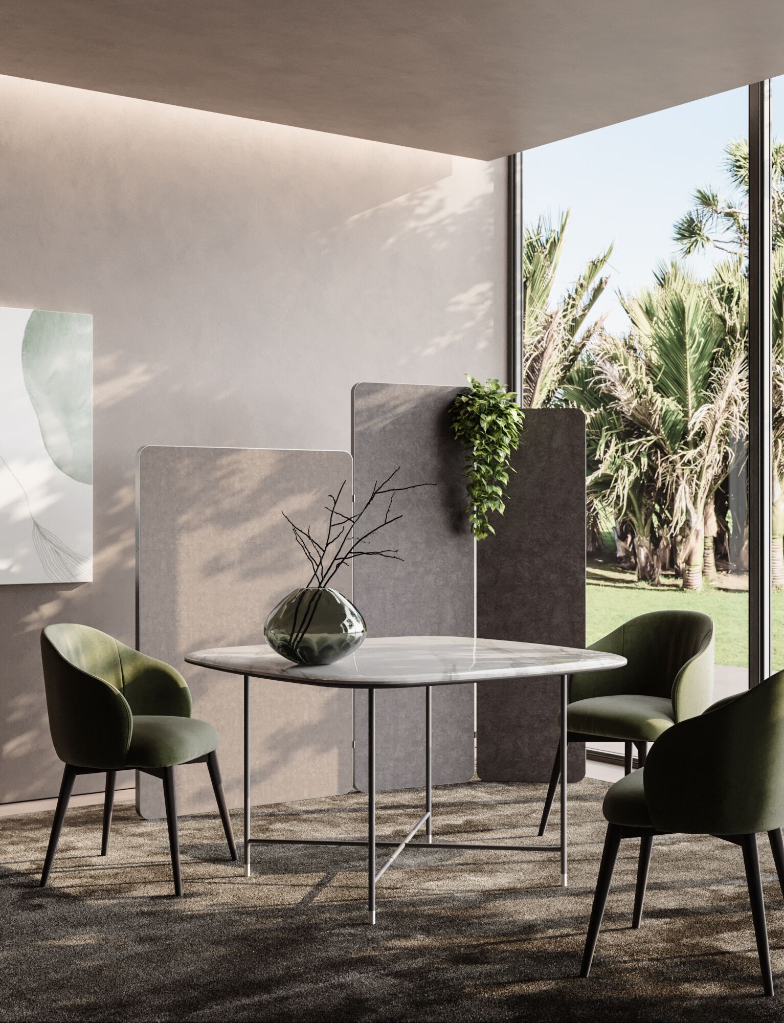 Квадратный стол для встреч PROF ARCH-00092313 - Вид №4