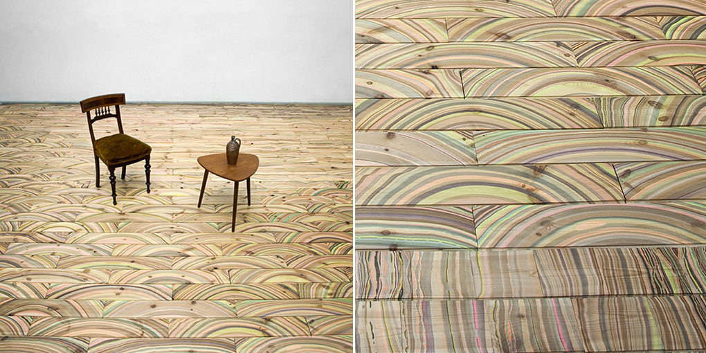 Паркетная доска Green Arch Snedker Studio Marbelous Wood GREENARCH - Вид №8