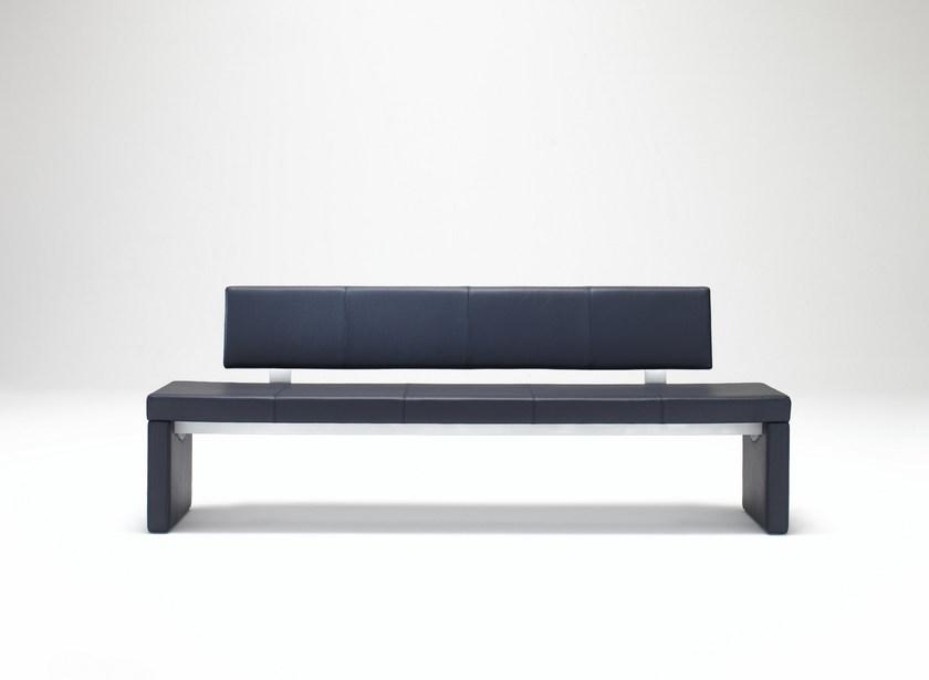 Rolf Benz Модульная кожаная скамейка со спинкой Rolf benz 620 sun-id-1356552 - Вид №1
