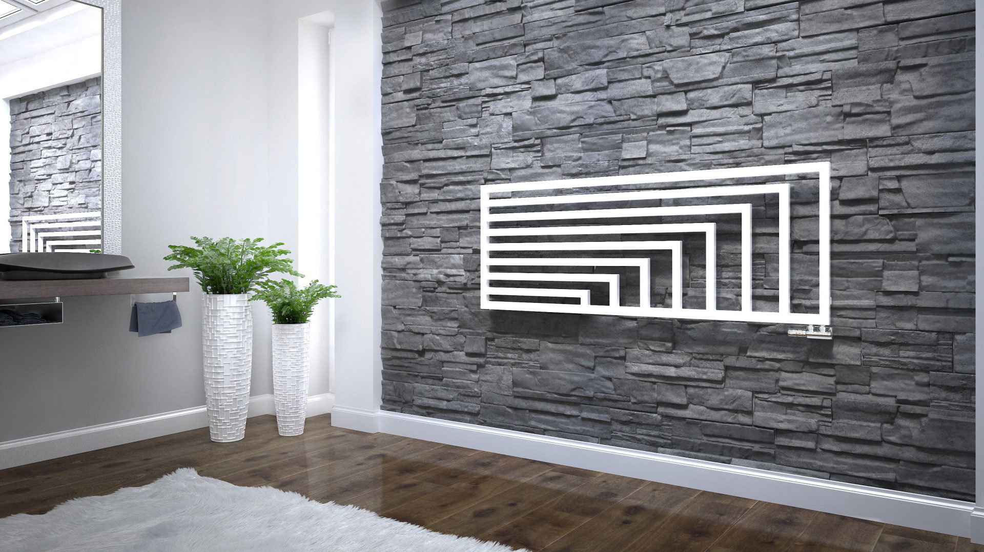 Полотенцесушители WGANH036114 Angus H Terma 5.18  - Вид №1