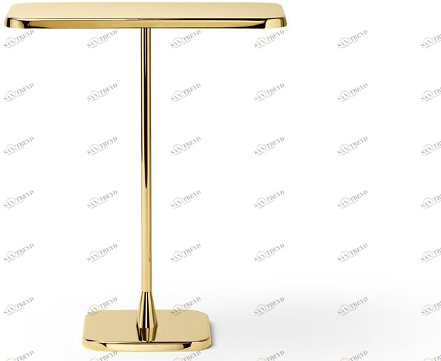 GHIDINI1961 Прямоугольный журнальный столик из нержавеющей стали Opera sun-id-1432165