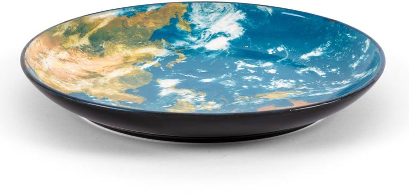 Seletti Фарфоровая тарелка Cosmic diner sun-id-1455147 - Вид №1