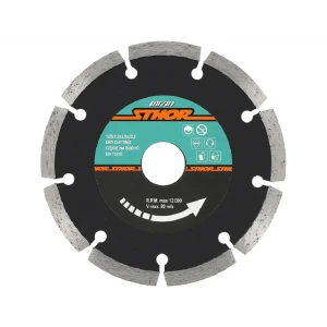 91931338 Диск алмазный по бетону Sthor 8781 сегментный 125x22.2x1.2 мм STLM-1467374