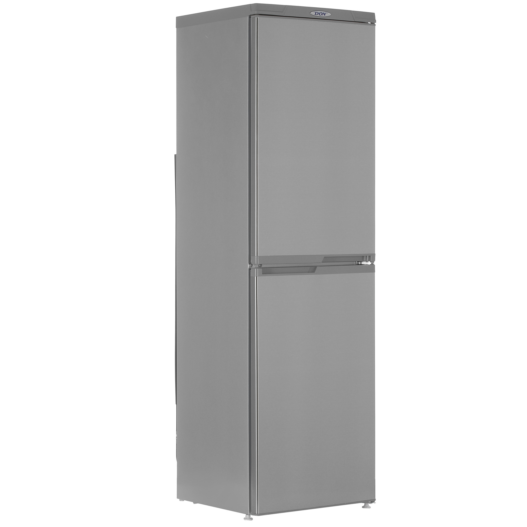 1393754 Холодильник с морозильником   DON R-296 NG серебристый STDN-0075179
