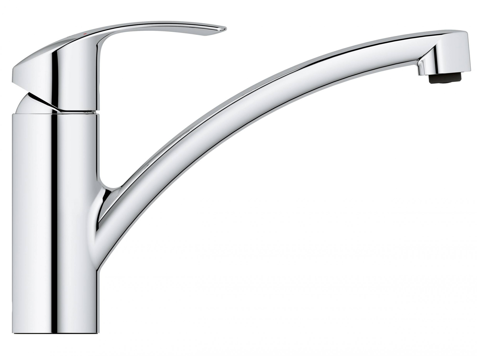 Смеситель для кухни GROHE Eurosmart new с низким изливом, хром (33281002)