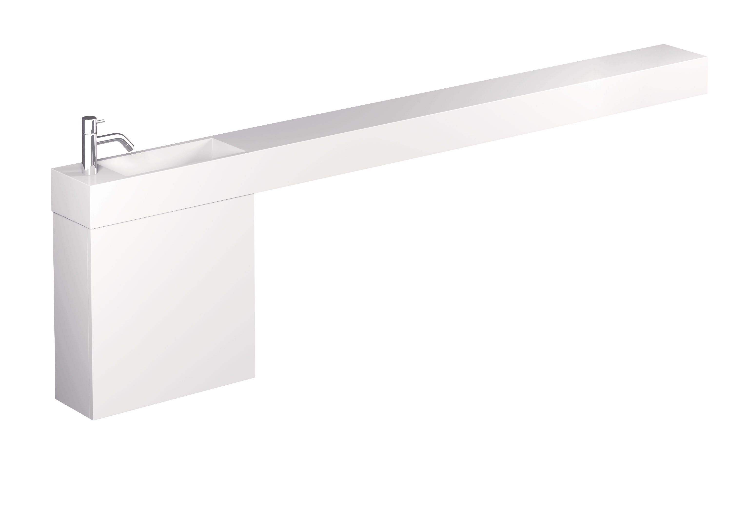 Мраморная ручная мойка с держателем для полотенец Miratap Lepto ARCH-00052273 - Вид №2