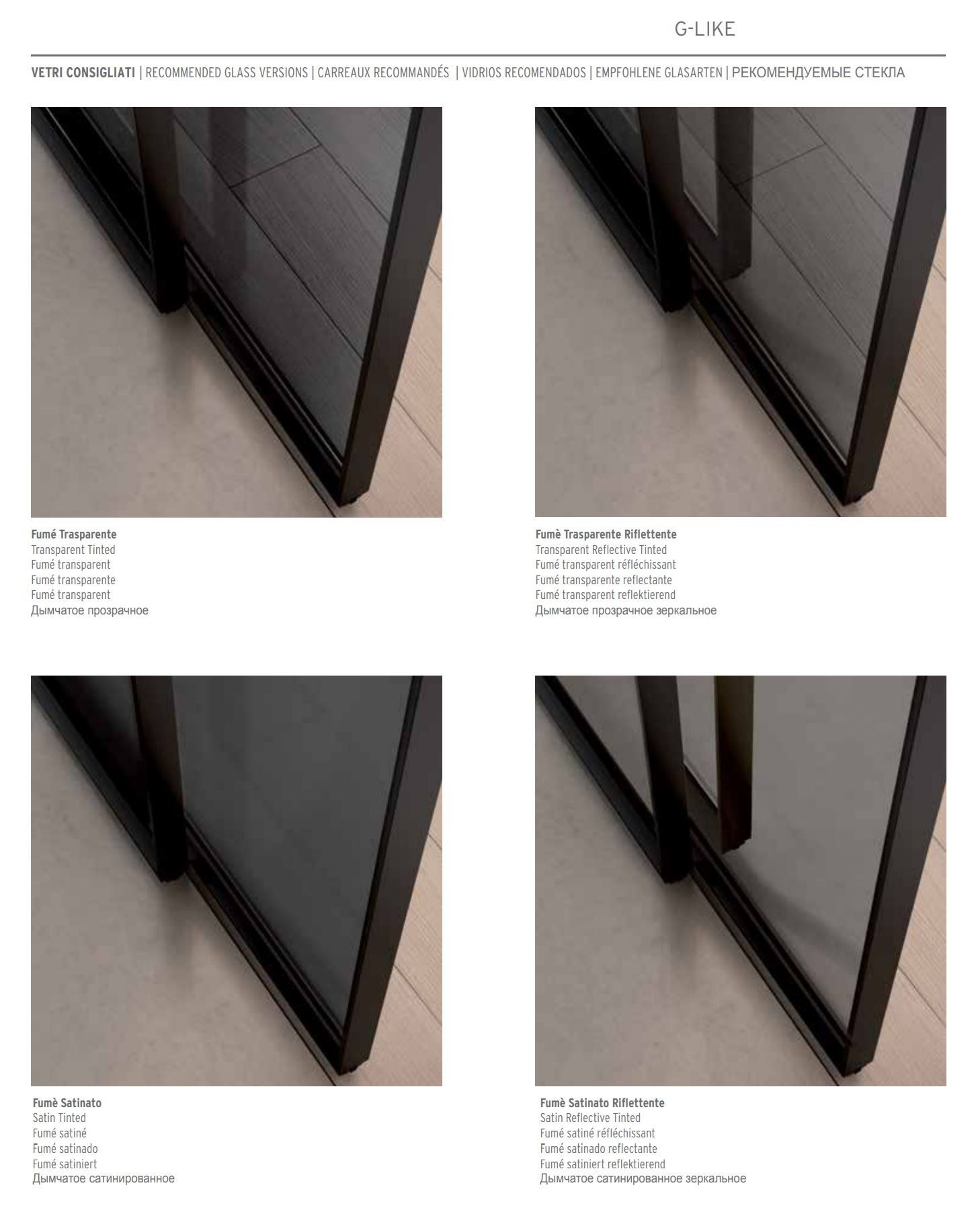 Раздвижные двери из стекла и алюминия GIDEA G-Like ARCH-00042864 - Вид №24