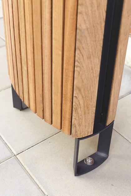 mmcité1 Подземный деревянный мусорный бак Minium sun-id-1451199 - Вид №5