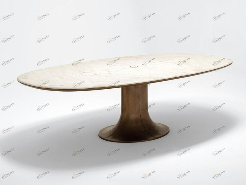 Giorgetti Овальный мраморный стол sun-id-1441618