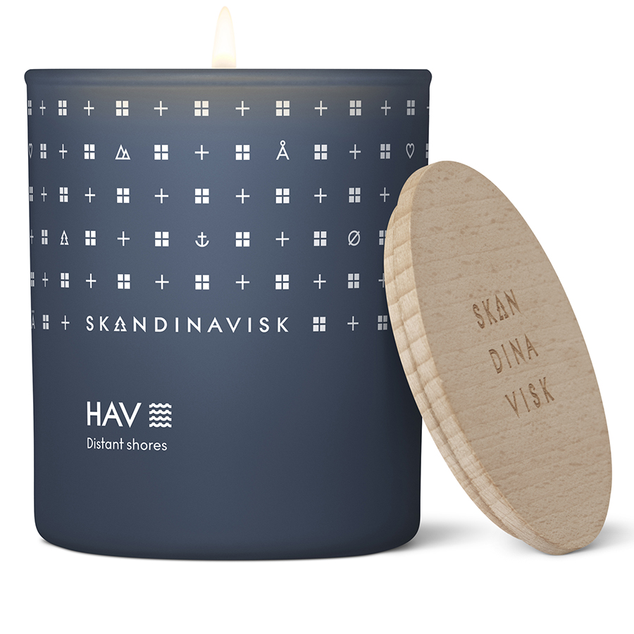 SK20104 Свеча ароматическая hav с крышкой, 200 г (новая) S K A N D I N A V I S K  - Вид №4