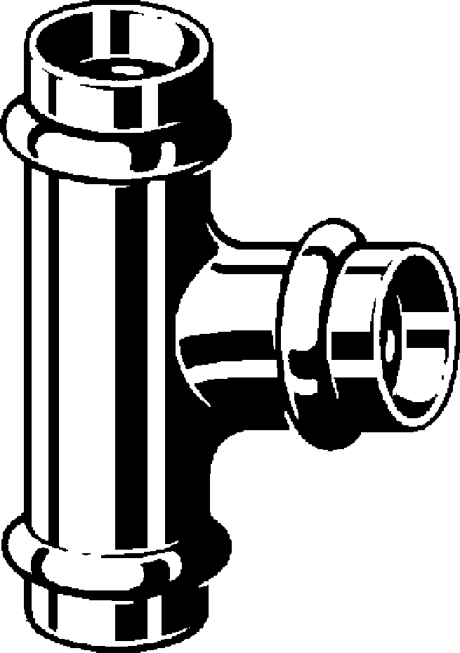 Viega Тройник Profipress 2418 (365080) 365 080 - Вид №1