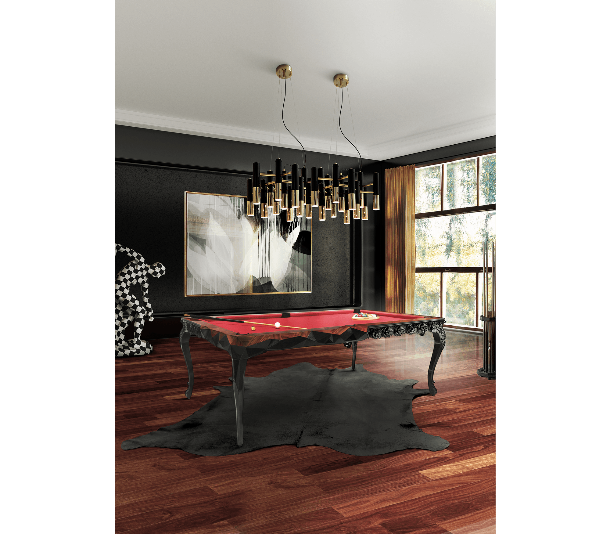 0-232 Королевский снукерный стол Boca Do Lobo  - Вид №6