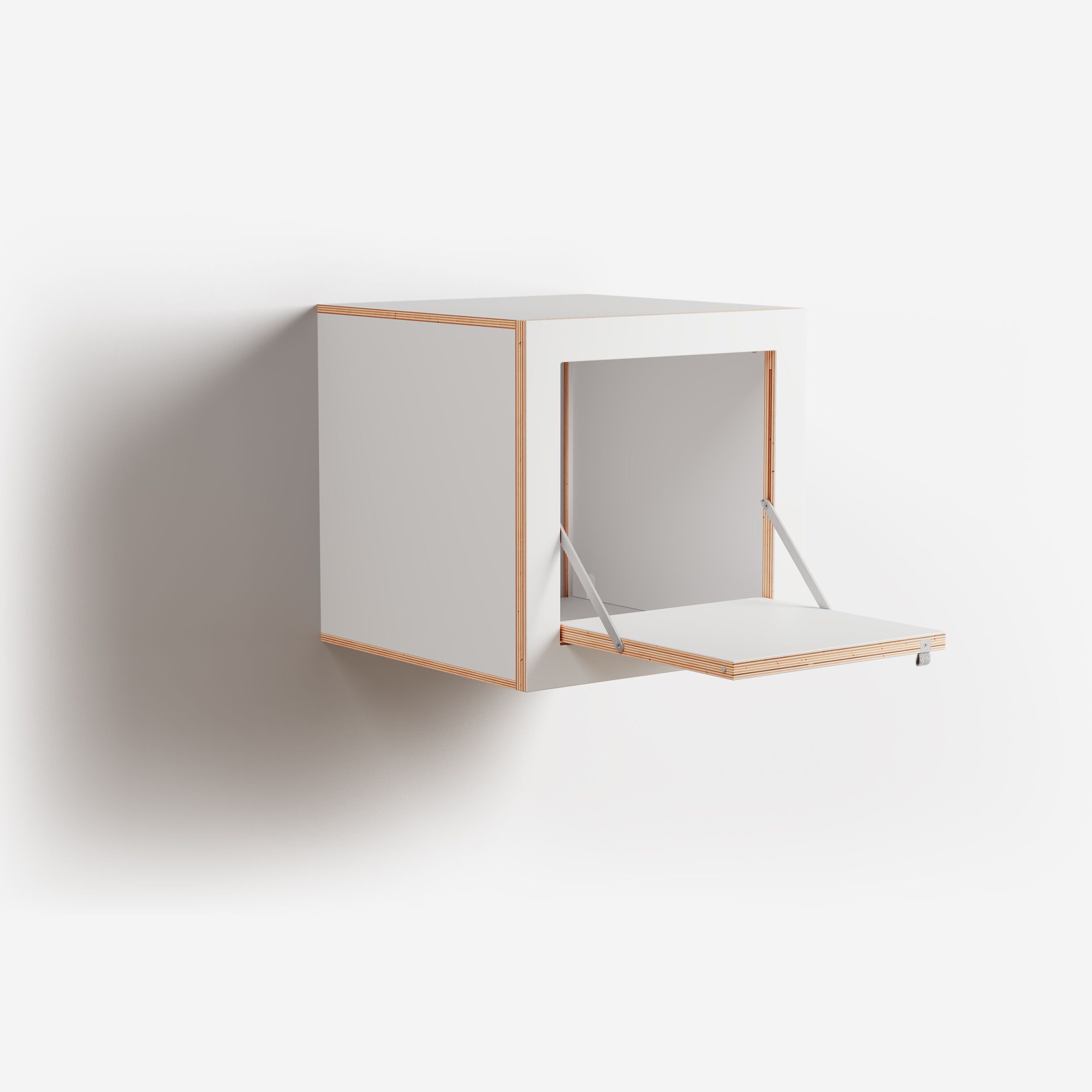 Фанерная подвесная тумбочка AMBIVALENZ Fläpps Box 40x40x40 ARCH-00125712 - Вид №2