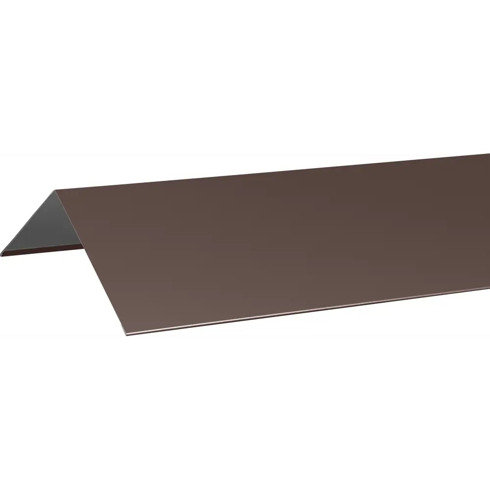 Конек плоский 146x146 мм 2 м 0.4 мм цвет RAL 8017 коричневый Santreyd STLM-2155543