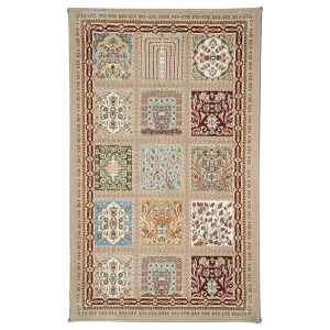 Ковер Mosaic 50x80 см полиэстер цвет бежевый 89409596 STLM-2085530