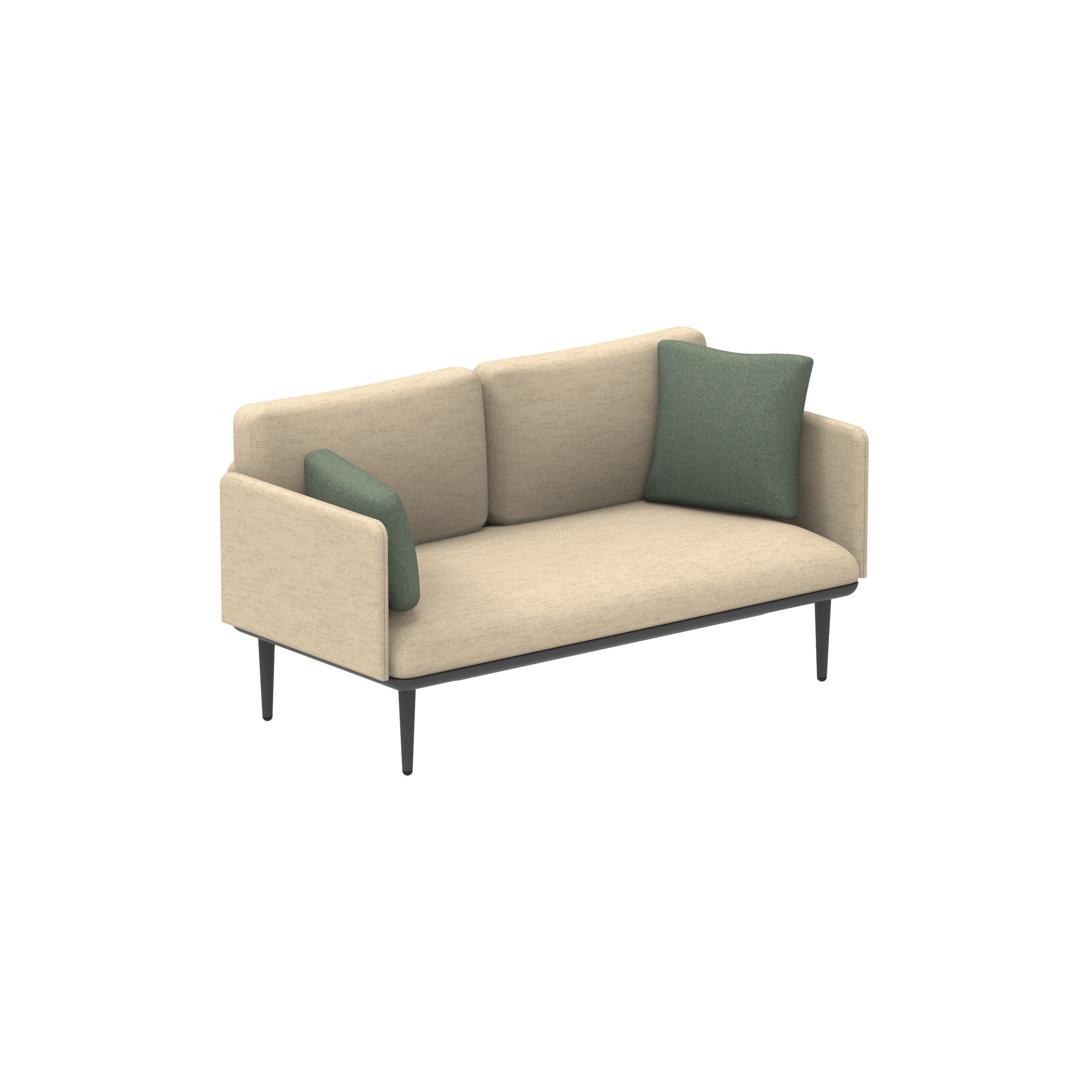 2-местный тканевый садовый диван Royal Botania Styletto Lounge ARCH-00001077 - Вид №4