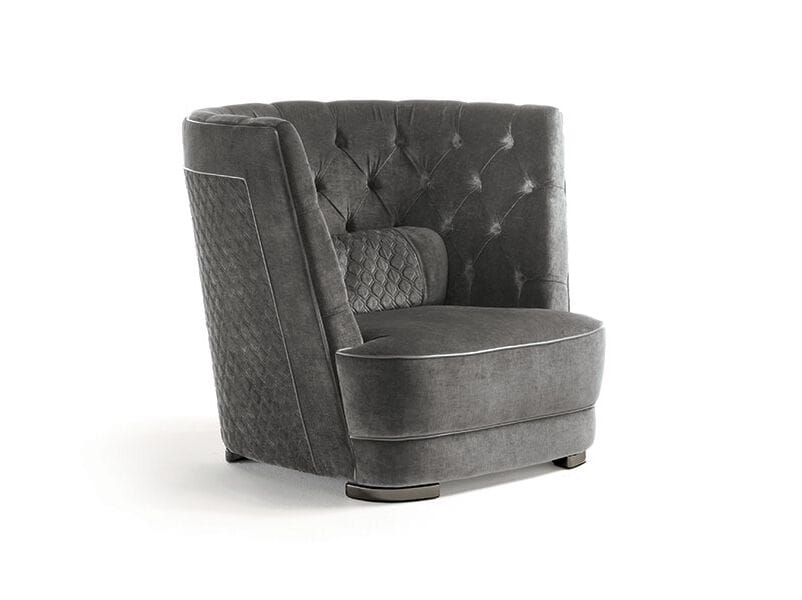 Тканевое кресло Vittoria Frigerio шпаргалки ARCH-00135916