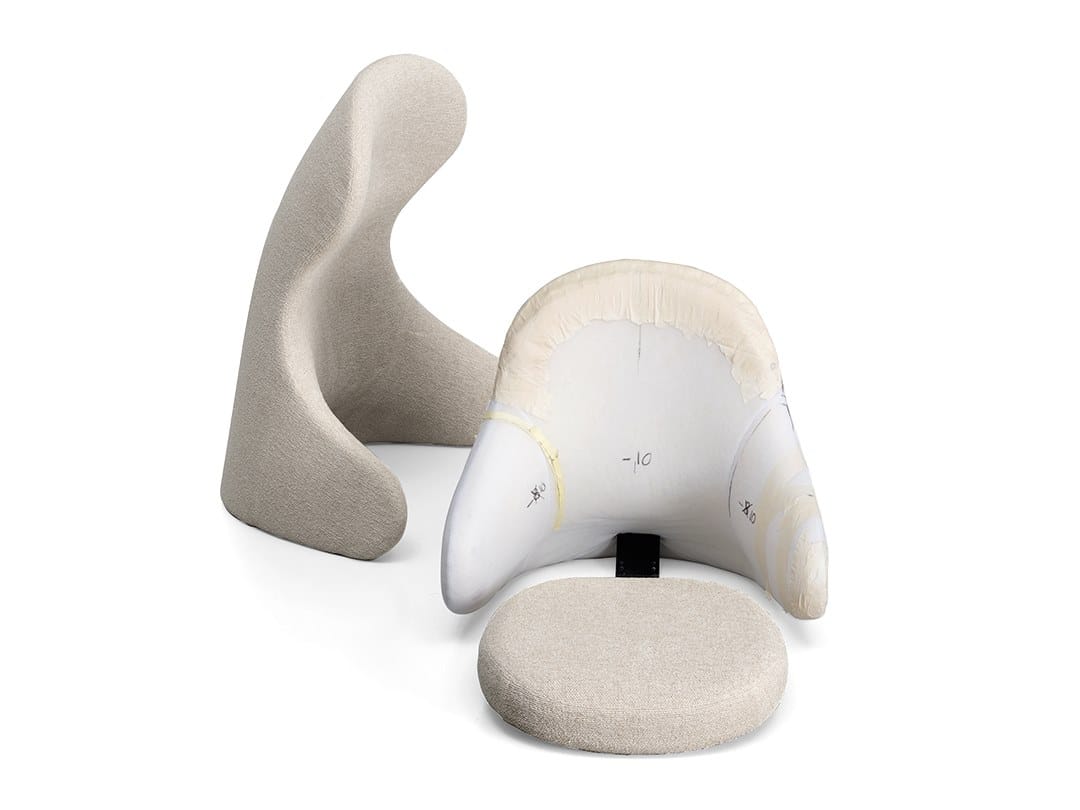 Вращающееся кресло с самотяжеляющимся механизмом Kristalia Dua ARCH-00038731 - Вид №3