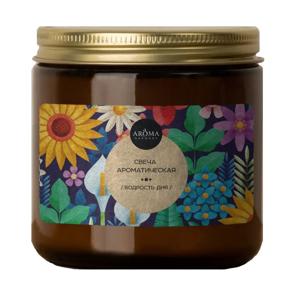 89340828 Свеча ароматизированная Бодрость 7 см STLM-0822596 AROMA HARMONY 