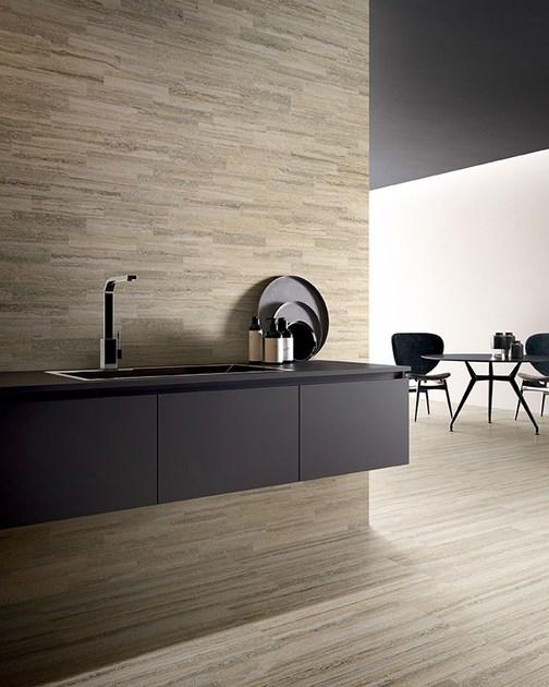 Настенная / напольная плитка из керамогранита с эффектом травертина Tipos Santreyd sun-id-1398014 - Вид №1