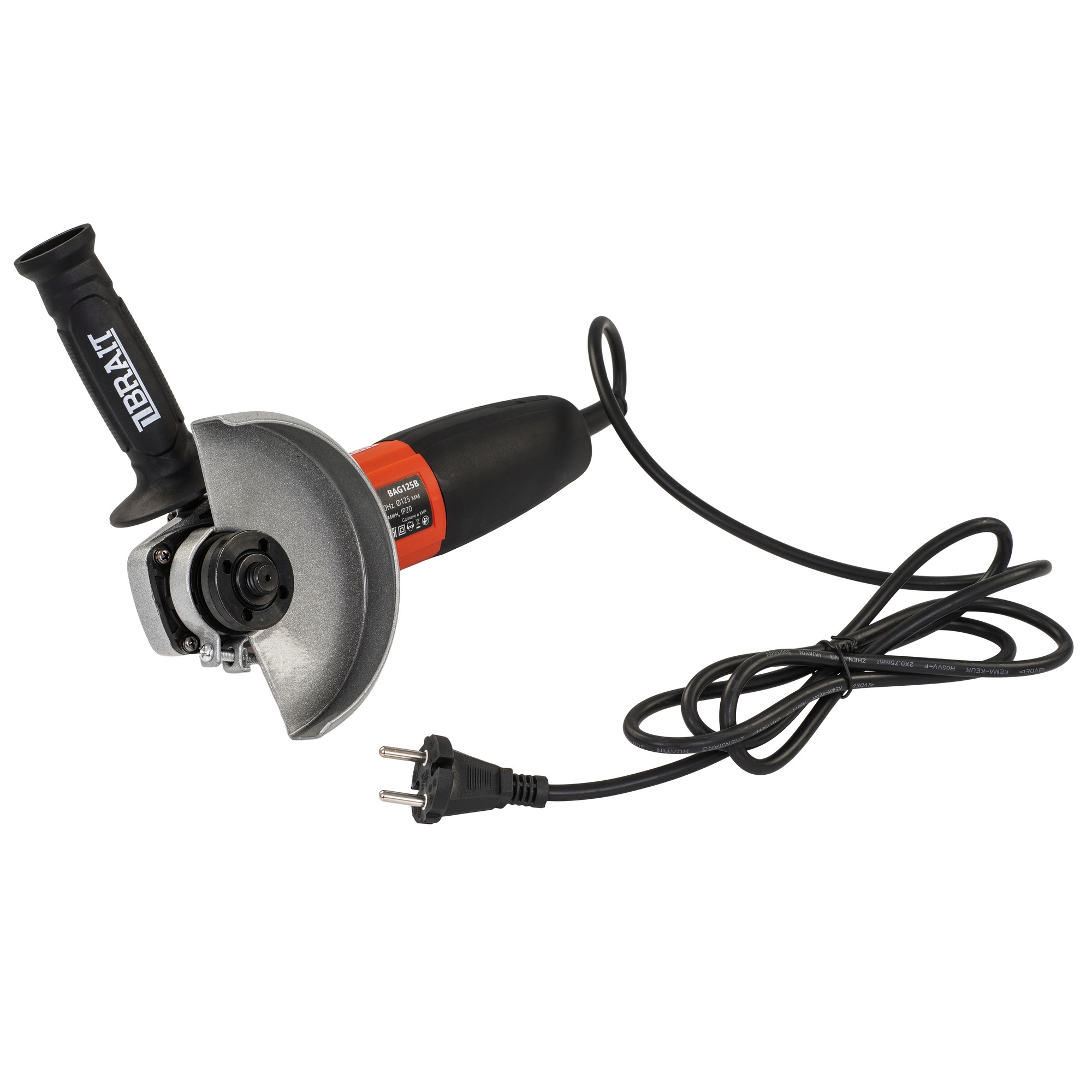 Углошлифовальная машина (УШМ) BRAIT BAG125B PRO 9230757 STDN-0107668 - Вид №5