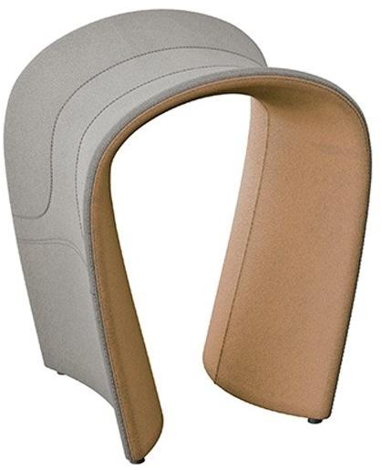 B&T Design Низкий табурет из ткани sun-id-1401839 - Вид №3