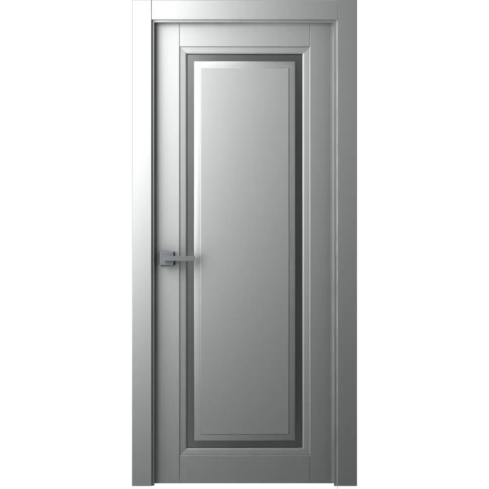 Дверь межкомнатная глухая Аурум 1 эмаль серый 2000x700 мм BELWOODDOORS STLM-2146978