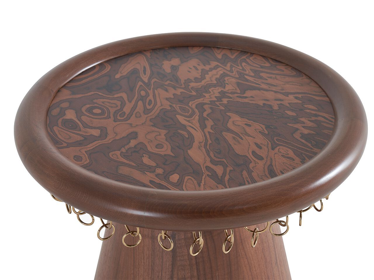 Круглый деревянный журнальный столик NDESIGN Ezora ARCH-00092523 - Вид №2