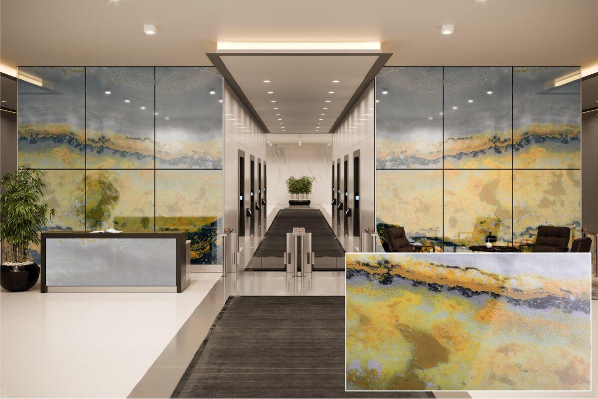 FSRT374 Зум-стекло Vivispectra с прослойкой из зебра-камня Forms-surfaces 