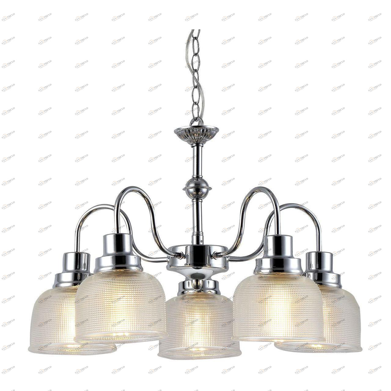 Подвесная люстра Arte Lamp A9186LM-5CC ARTE LAMP ДИЗАЙНЕРСКИЕ 187670 Хром 