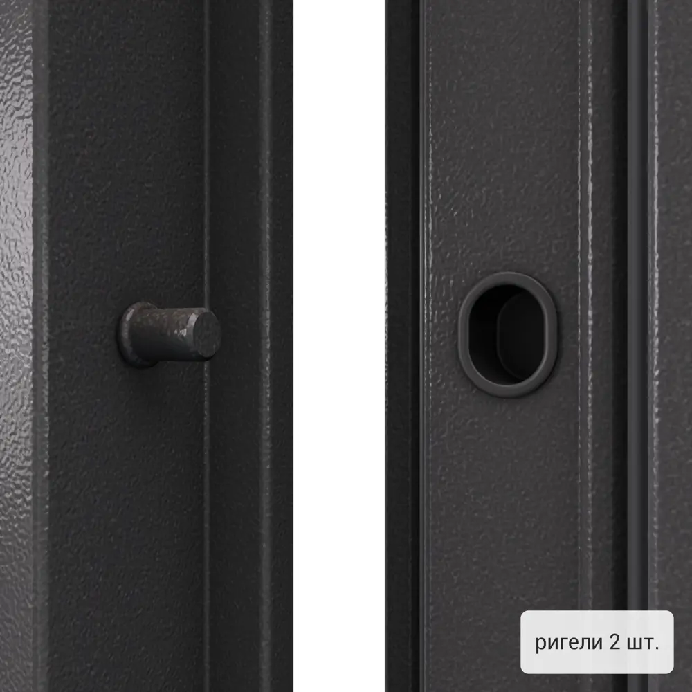 Дверь металлическая Контрол Мария, 960 мм, правая, цвет серый дуб TOREX STLM-2100046 - Вид №10