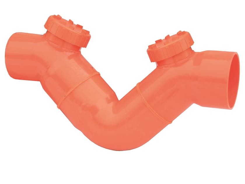 Сифон с двойным осмотром First Plast FIRENZE SFS2T ARCH-00112678