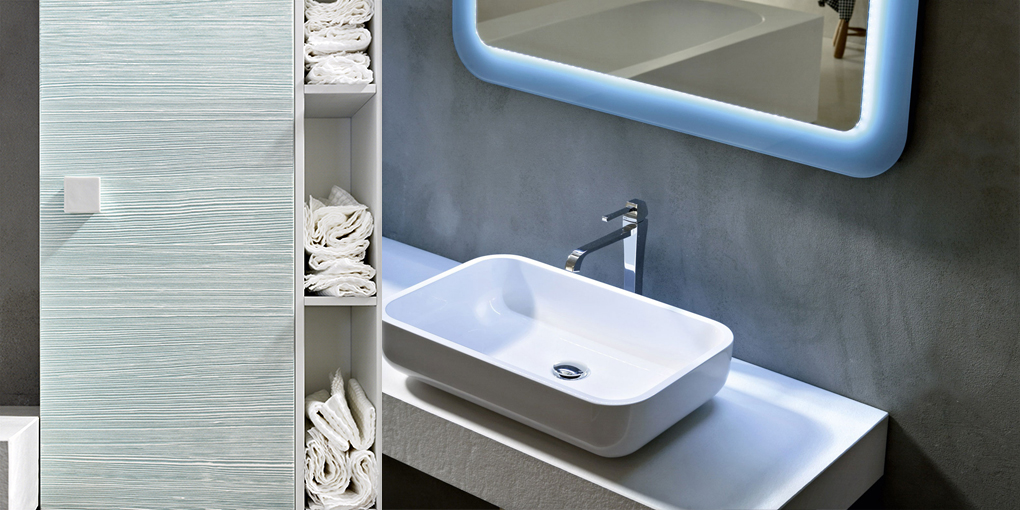 Комплект мебели для ванной Sky 128 Arbi Sky Larice Collection SKY128 - Вид №3