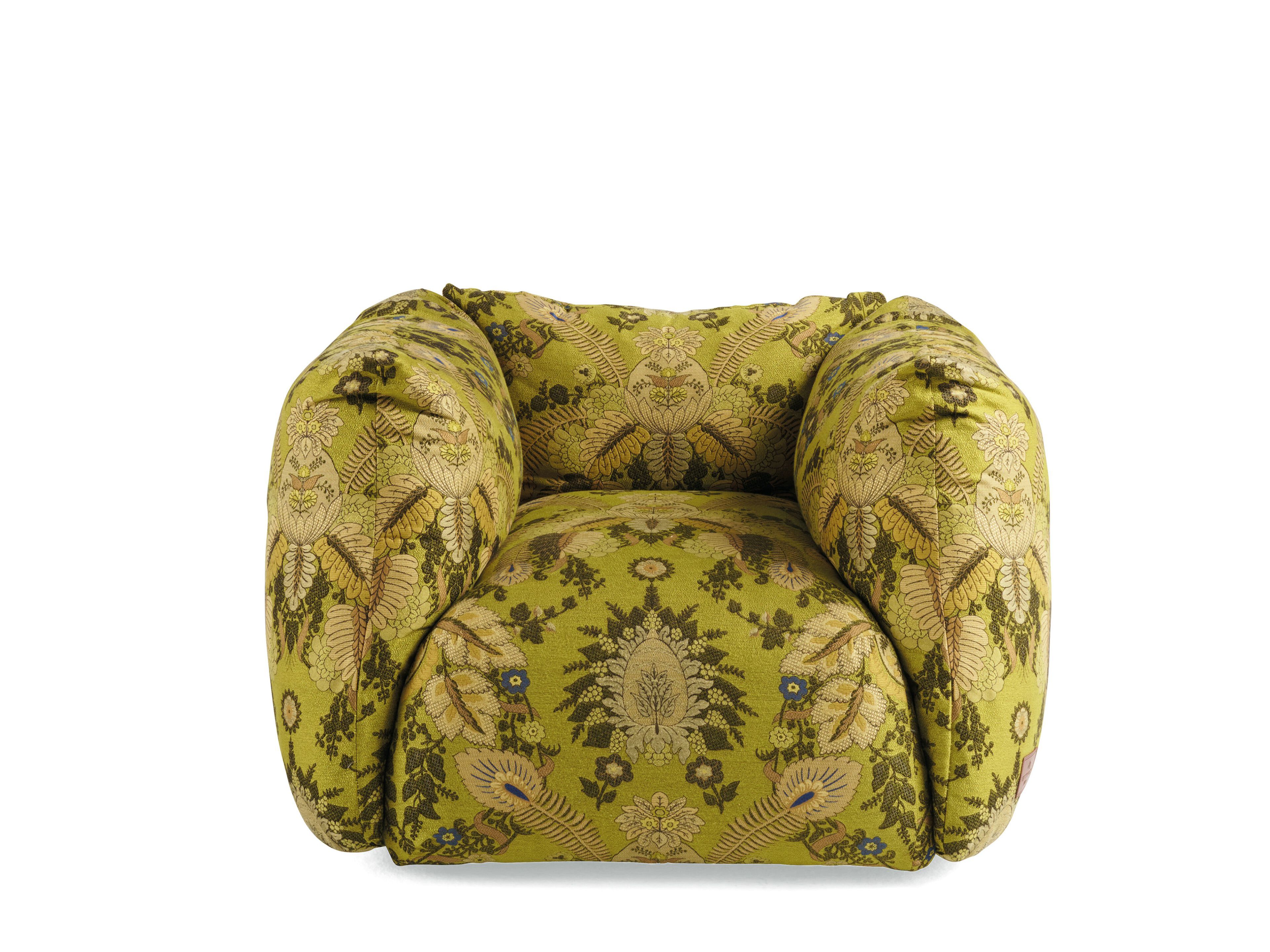 Тканевое кресло с подлокотниками ETRO Home Interiors Cushy ARCH-00085449