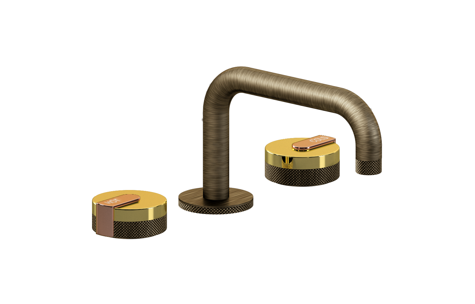 E-11510-R1AU-L1RG-VBB Смеситель для умывальника на 3 отвертия GRAFF MOD+