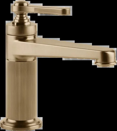 Смеситель для умывальника 65001 726 Gessi Venti20 ТЕПЛАЯ БРОНЗА BR. PVD