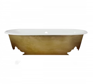 Gentry Home Bexley Cast iron bathtubs with feet Сусальное золото GH101545