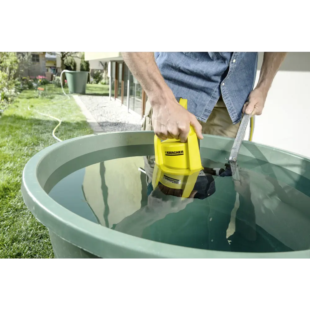 Насос погружной дренажный для грязной воды Karcher SP 1 Dirt Connector Set 5500 л/ч 84772872 STLM-2145111  - Вид №2