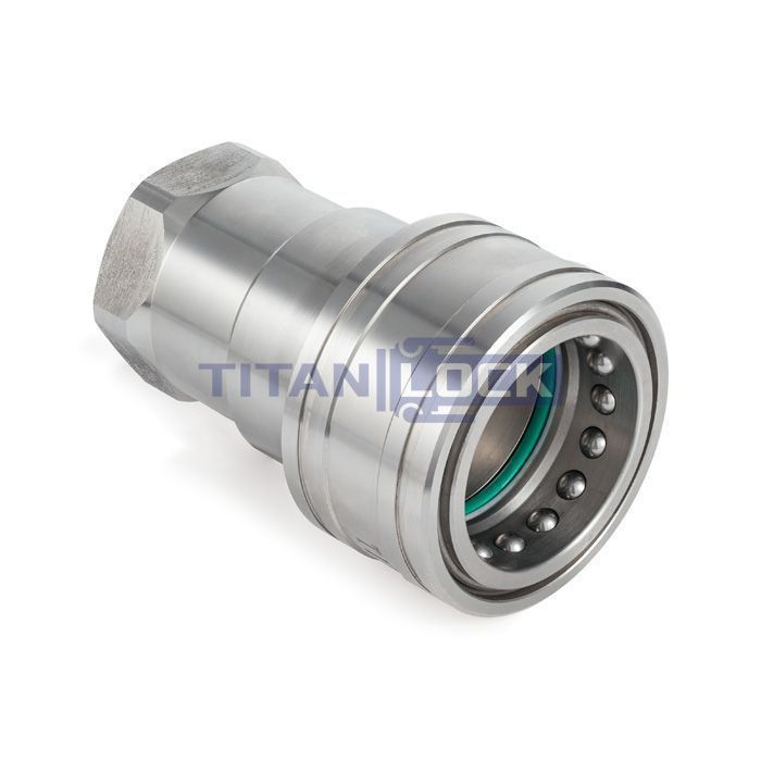 3/8in, БРС серия А, ISO 7241-A, розетка, оцинк. сталь TL3AF TITAN LOCK  - Вид №2