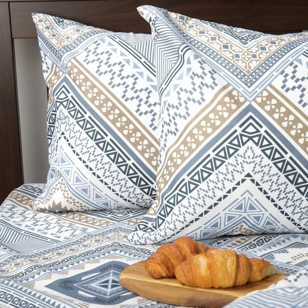 89396255 Комплект постельного белья Eclair Виста двуспальный полисатин бетон STLM-1483821  - Вид №4