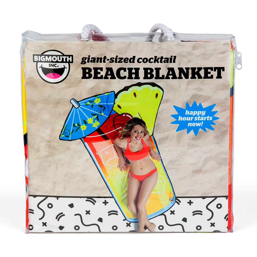 BMBT-0007 Покрывало пляжное , tropical drink BigMouth  - Вид №4