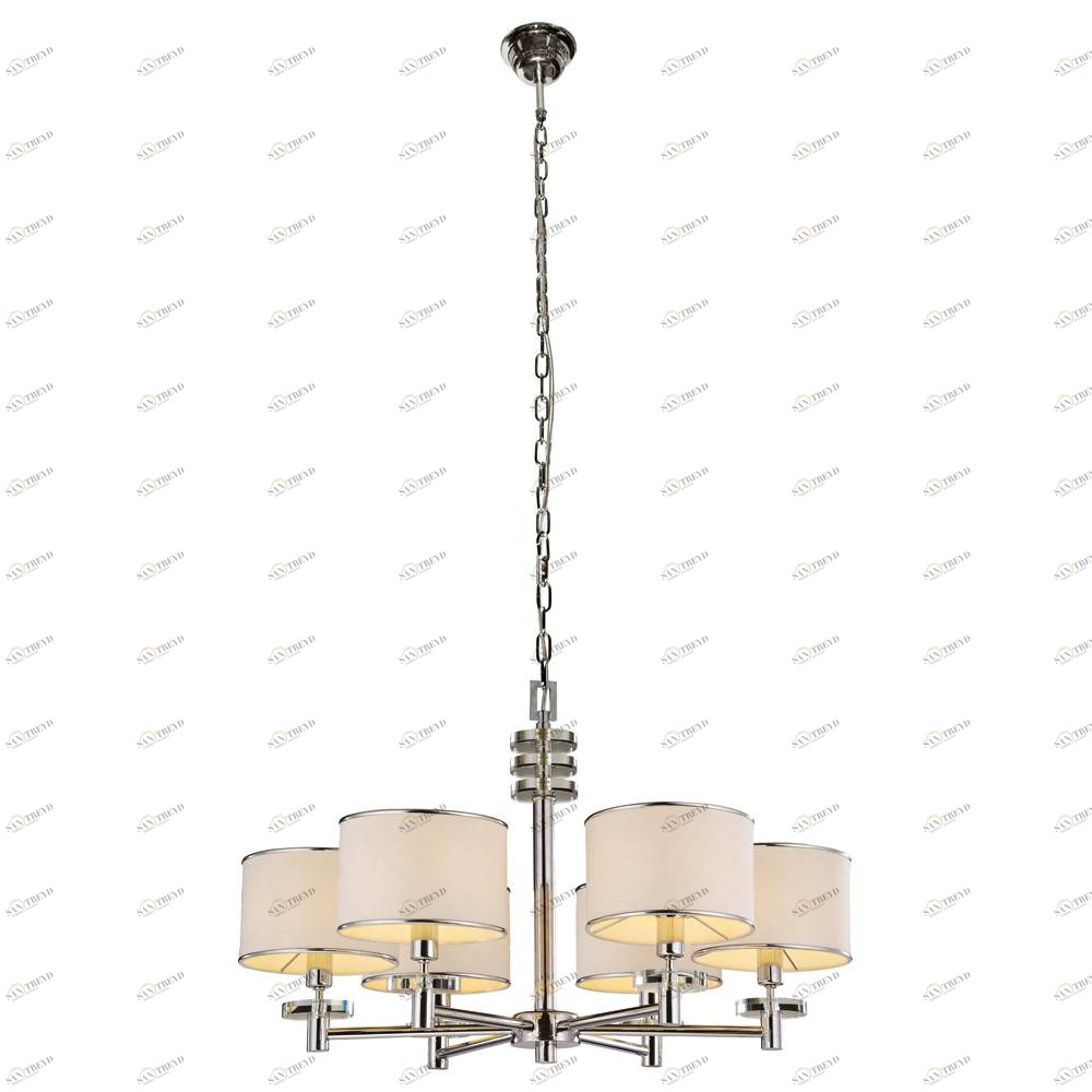 Подвесная люстра Arte Lamp Furore A3990LM-6CC ARTE LAMP ДИЗАЙНЕРСКИЕ, FURORE 056147 Белый 